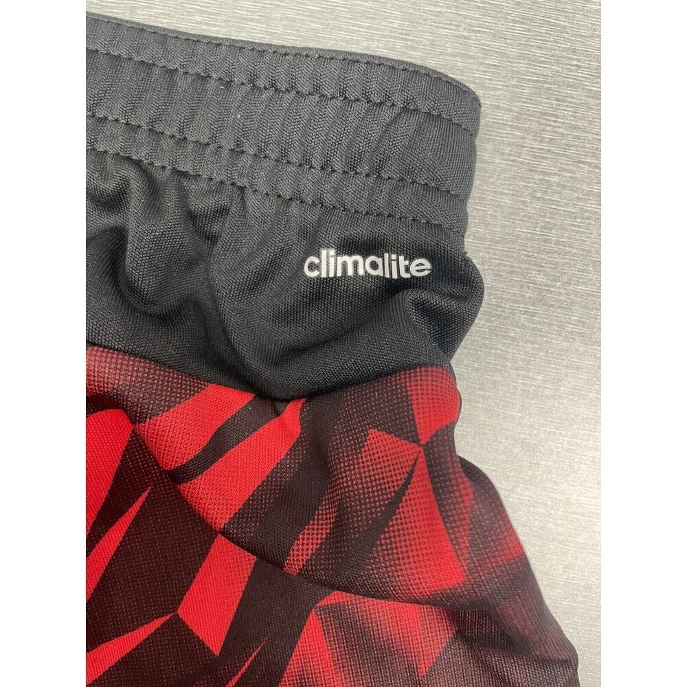 ADIDAS Climalite Printed Shorts Toddler Boy's Size 2T Red - Picture 2 of 7